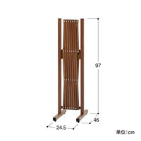 タカショー アコーディオンフェンス ナチュラルウッド BEW-AF200NW 1台