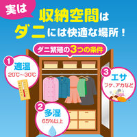 金鳥 タンスにゴンゴン ウォークインクローゼット用 無臭 2個入 大日本除虫菊