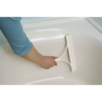 水切り バスボンくん スクイジー 約幅250×長さ230mm 山崎産業