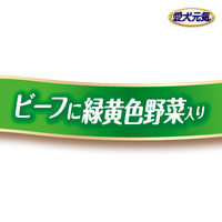 愛犬元気 お肉たっぷり ビーフ＆緑黄色野菜入り 375g 12缶 ドッグフード ウェット 缶詰