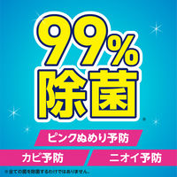カビ防止 排水口 掃除 らくハピ お風呂の排水口 ピンクヌメリ予防 防カビプラス 1セット（2個） カビ対策 予防 浴室 ゴミ受け 置き型 アース製薬