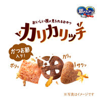 銀のスプーン おいしい顔が見られるおやつ カリカリッチ シーフードかつお節入 国産 60g 30袋 キャットフード ドライ おやつ