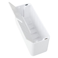 コロコロクリーナー Fitia 粘着テープ カーペットクリーナー シンプル ホワイト 1個 マーナ