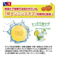 柿渋エキス配合石けん　デオタンニングソープ　フルーティーミント　100g　3個　コスメテックスローランド