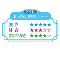 トイレの消臭元 ふんわり清潔せっけん 消臭芳香剤 トイレ用 400ml 1セット（3個） 小林製薬