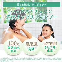 パックスナチュロン　シャンプー詰替Ｎ　500mL　1セット(4個)　太陽油脂　せっけんシャンプー　無添加　天然由来100%