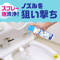 トイレ 掃除 洗剤 らくハピ ねらってバブルーン トイレノズル 1セット（2個） 便器 除菌 泡 洗浄剤 簡単 アース製薬