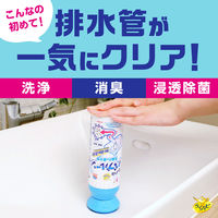 らくハピ マッハ泡バブルーン 洗面台の排水管 さわやかな石鹸の香り 200ml 1個 アース製薬