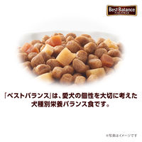 ベストバランス ドッグフード ふっくら仕立て 低脂肪 7歳から ミニチュアダックスフンド用 1.7kg（284g×6袋入）国産 1袋