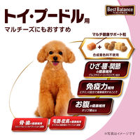 ベストバランス ふっくら仕立て 低脂肪 7歳から トイプードル用 1.7kg（284g×6袋入）国産 3袋 ドッグフード 犬