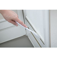 バスすみっこスティック 浴室用 ミニブラシ ホワイト 2個入 まめいた