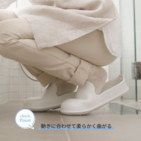 お風呂のスリッパ ホワイト W608W マーナ