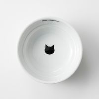 ハッピーダイニング フードボウル 猫柄 猫壱