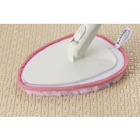 お風呂用ブラシ ユニットバスボンくん バス床ブラシ ハンディ ピンク 幅約135×奥行約175×高さ200mm 山崎産業
