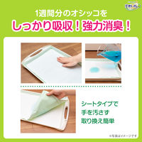 デオトイレ ふんわり香る消臭・抗菌シート ナチュラルガーデンの香り 大容量 20枚 ユニ・チャーム