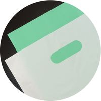 ササガワ カラーポリ ホワイト 250×400 A4用 50-1875 1包(50枚入)