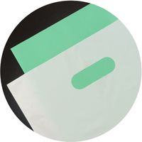 ササガワ カラーポリ ホワイト 220×350 B5用 50-1874 1包(50枚袋入)