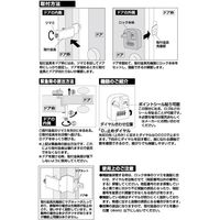 ガードロック 物件管理ロックダイヤル式 カブセ扉用 (外開き一枚扉用) No.596K 1セット