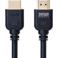 サンワサプライ ウルトラハイスピードHDMIケーブル KM-HD20-U10 1本
