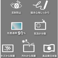 サンワサプライ Apple 第4世代iPad Air10.9インチ用ペーパーライク反射防止フィルム LCD-IPAD10P 1枚（直送品）