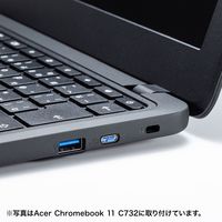 サンワサプライ TypeCポート取付けセキュリティ(eセキュリティ) SLE-46S-BL 1個