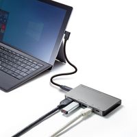 サンワサプライ USB Type-C ドッキングハブ USB-3TCH15S2 1個（直送品）