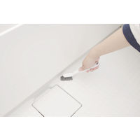 掃除の達人 浴室チョコッと洗い ピンセット付き 排水口 蛇口まわり 掃除用ブラシ ブルー 1個 マーナ