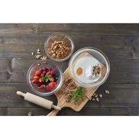 HARIO（ハリオ） 耐熱ガラス製ボウル 1セット（1500ml×1個、2200ml×1個 ）