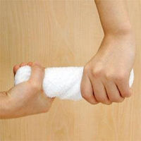 フェイスタオル 昔ながらの白いタオル ホワイト 約34×85cm 3枚セット 林