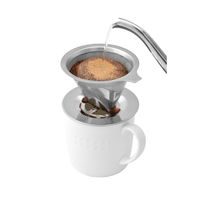 ペーパーフィルターのいらないステンレスコーヒードリッパー101 1～2人用 SD-900 1個 ストリックスデザイン