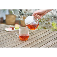 HARIO （ハリオ） 茶茶ポット きらら ホワイト 360ml CHY-36-W 1個