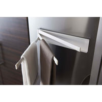 tower（タワー） マグネットふきんハンガー ホワイト 1個 山崎実業 キッチン収納