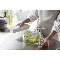 tower（タワー） マグネットラップケース S ホワイト 1個 山崎実業 キッチン収納