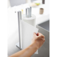 tower（タワー） 片手で切れるキッチンペーパーホルダー ホワイト 1個 山崎実業 キッチン収納
