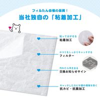 フィルたん パッと貼るだけ ホコリとりフィルター 換気扇用 30cm 3枚入 1セット（1個×2）東洋アルミエコープロダクツ