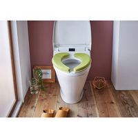 マシュマロ便座クッション スカンジナビアン グリーン 1個 藤栄