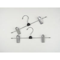 アニマーレ スカートクリップハンガー シルバー 2パック（2本入×2） サワフジ