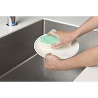 おさかなスポンジ ライトグリーン 1セット（3個） マーナ