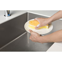 おさかなスポンジ イエロー 1セット（3個） マーナ