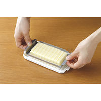 ステンカッター式バターケースDX バターナイフ付 1個 スケーター