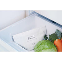 極 お米 保存袋 ホワイト 3kg袋×2枚入 MARNA マーナ