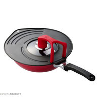 京セラ（KYOCERA） フライパンカバー フッ素加工 20～28cm対応 レッド FC-08A-BRD