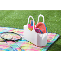 【アウトレット】SUN＆WASSER バスケットS プレーン ホワイト サンカ【終売品】