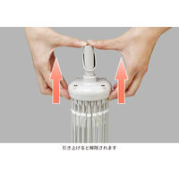 洗濯物干しアルミパラソルハンガー BEILU グレー 高さ44cm ツウィンモール