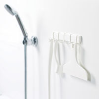 マグネットフック5連 ホワイト W620W マーナ