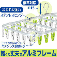 ハイブリッド 角ハンガー 52ピンチ 1個 レック(W-431)