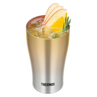サーモス（THERMOS） 真空断熱タンブラー 340ml ゴールドフェード JDE-341C GD-FD 1個
