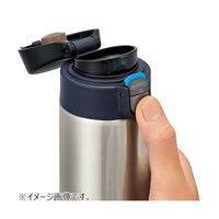 ハンズ オリジナル TIGER（タイガー） ワンプッシュボトル マグボトル 水筒 シルバー 360ml 1個