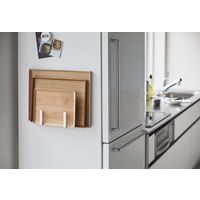 tower（タワー） マグネットキッチントレーホルダー 2個組 ホワイト 1個 山崎実業 キッチン収納