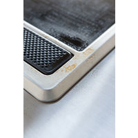 tower（タワー） 棚付き伸縮排気口カバー ホワイト 1個 山崎実業 キッチン収納